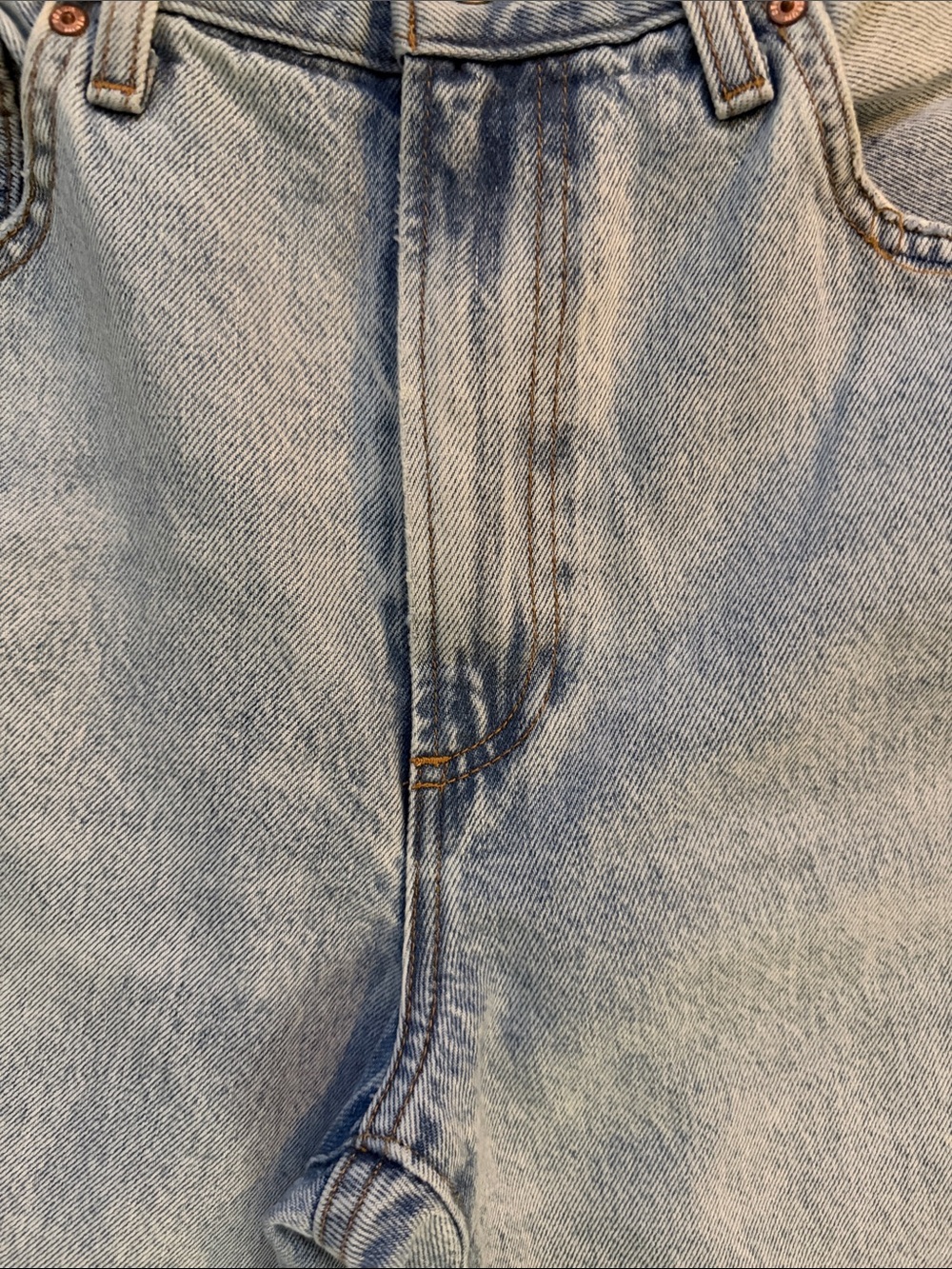 Denim Forum Light Blue Relaxed Straight Jeans - Women's - Picture 5 of 7